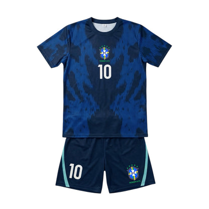Brazil #10 Youth soccer set - Midnight Blue
