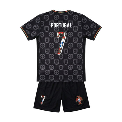 Portugal #7 Youth soccer set - Black