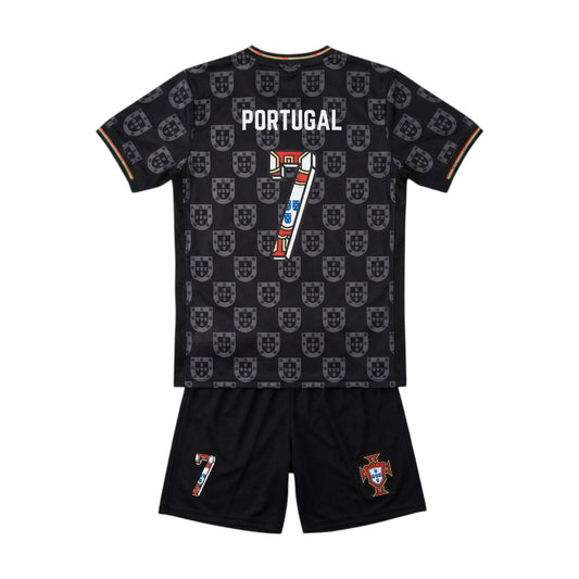 Portugal #7 Youth soccer set - Black