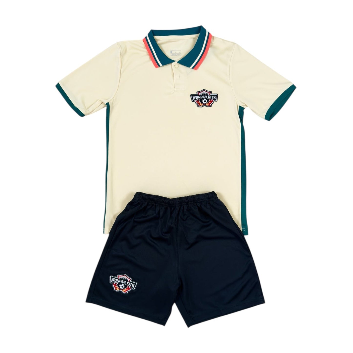 Essentials Sports Youth Polo Set - Beige