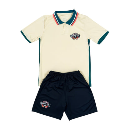 Essentials Sports Youth Polo Set - Beige