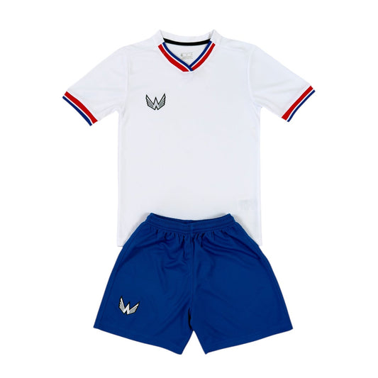 Essentials Sports Youth Set - Blue/White