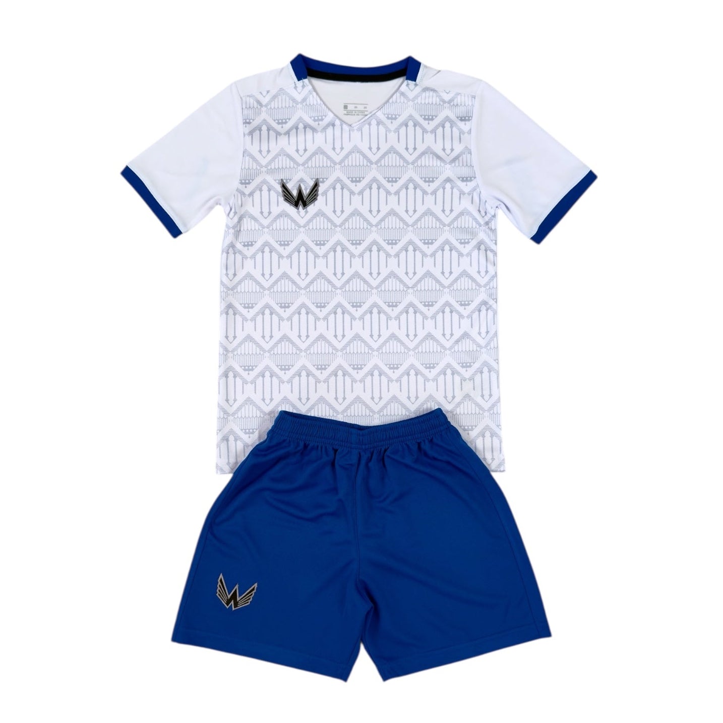 Essentials Sports Youth Set - White/Blue