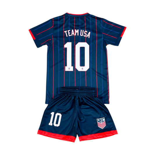 Team USA #10 Youth soccer Jersey set