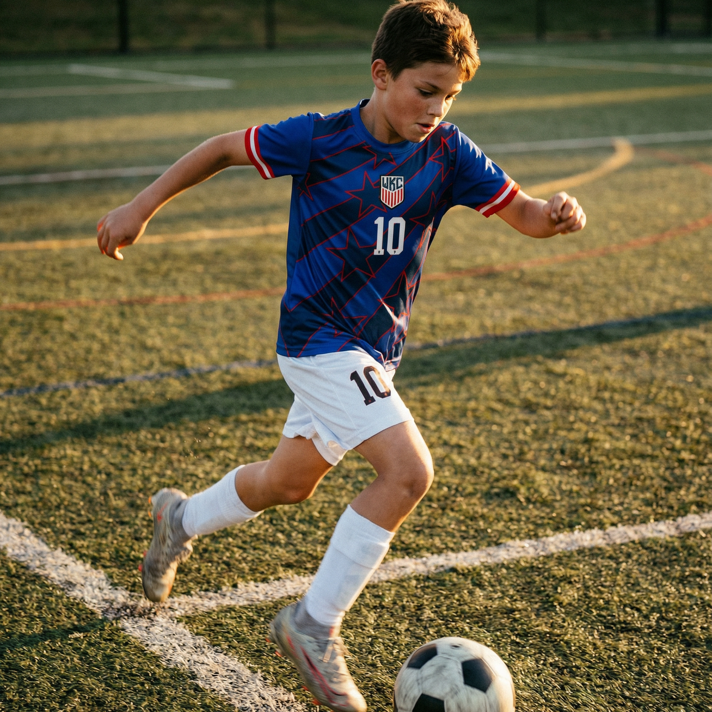 Team USA #10 Youth soccer Jersey set - All Stars